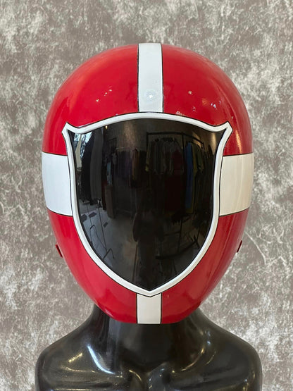 red ranger lightspeed rescue helmet / go go five red helmet