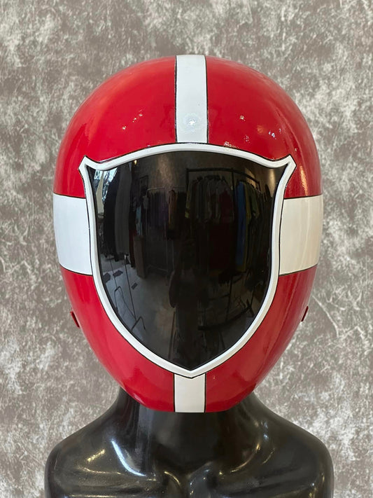 red ranger lightspeed rescue helmet / go go five red helmet