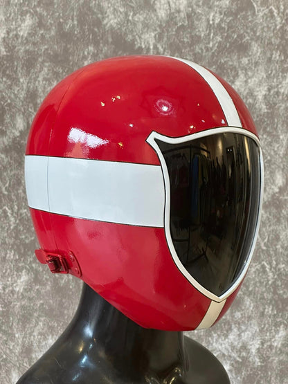 red ranger lightspeed rescue helmet / go go five red helmet