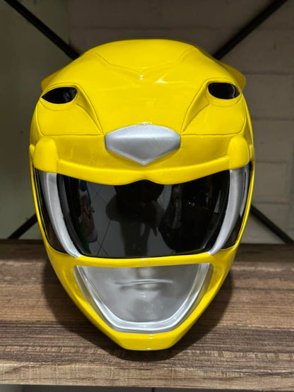 Helmet yellow ranger mmpr / power ranger /sentai