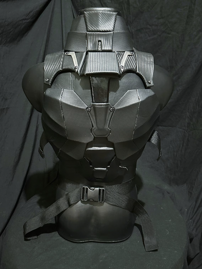 batman arkham knight /chest and torso cosplay / custom / body armor / belt /shoulder / shin protector and shoes