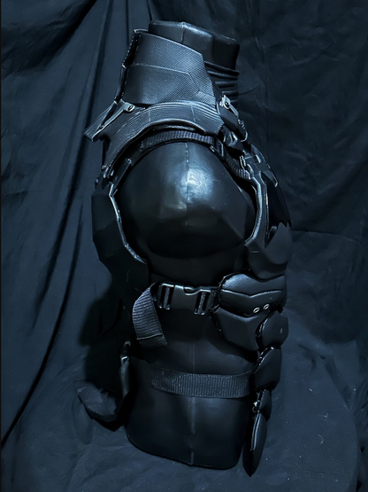 batman arkham knight /chest and torso cosplay / custom / body armor / belt /shoulder / shin protector and shoes