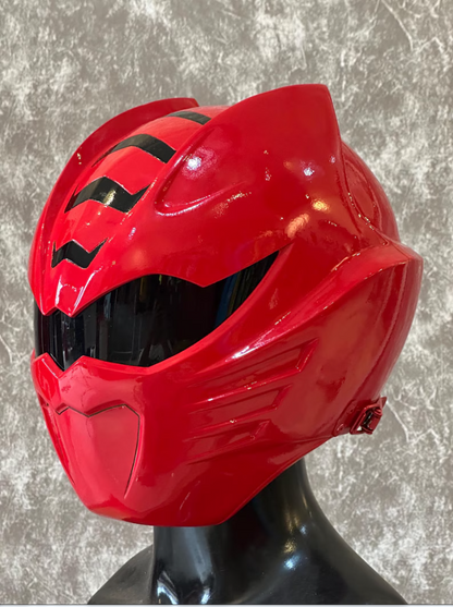 power rangers jungle fury red helmet / geki red helmet