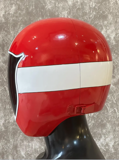 red ranger lightspeed rescue helmet / go go five red helmet