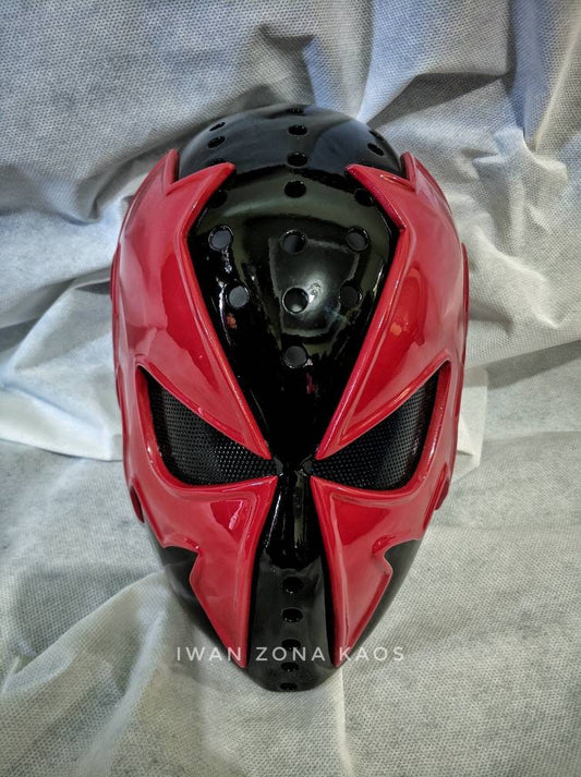 Spiderman 2099 custom faceshell and lenses / face shell