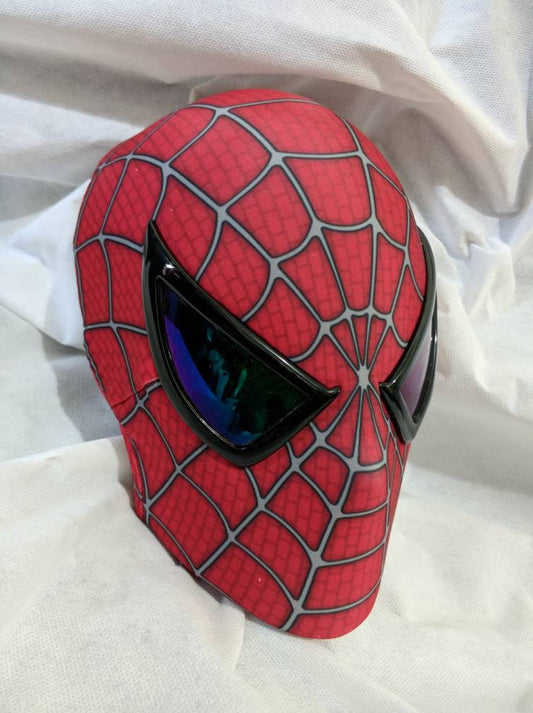 Mask Spiderman Raimi faceshell and rainbow mirror lenses