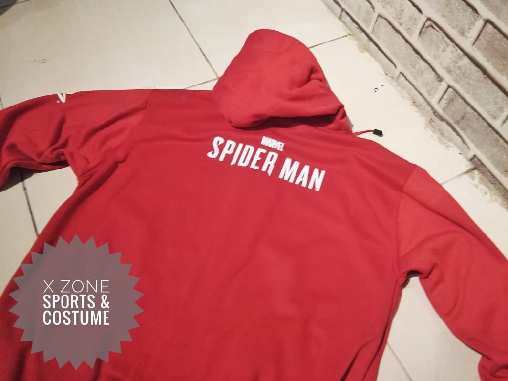 Hoodie with zipper spiderman game ps4