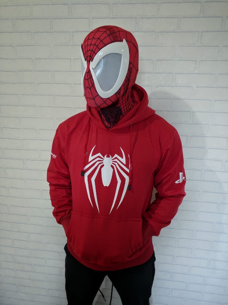 Hoodie spiderman game ps4 no zipper