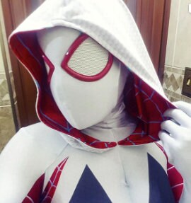 Spider gwen faceshell and lenses