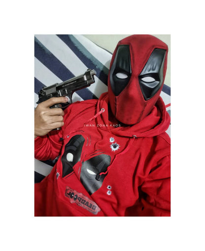 Deadpool mask / deadpool faceshell / deadpool cosplay / deadpool faceshell / deadpool helmet replica