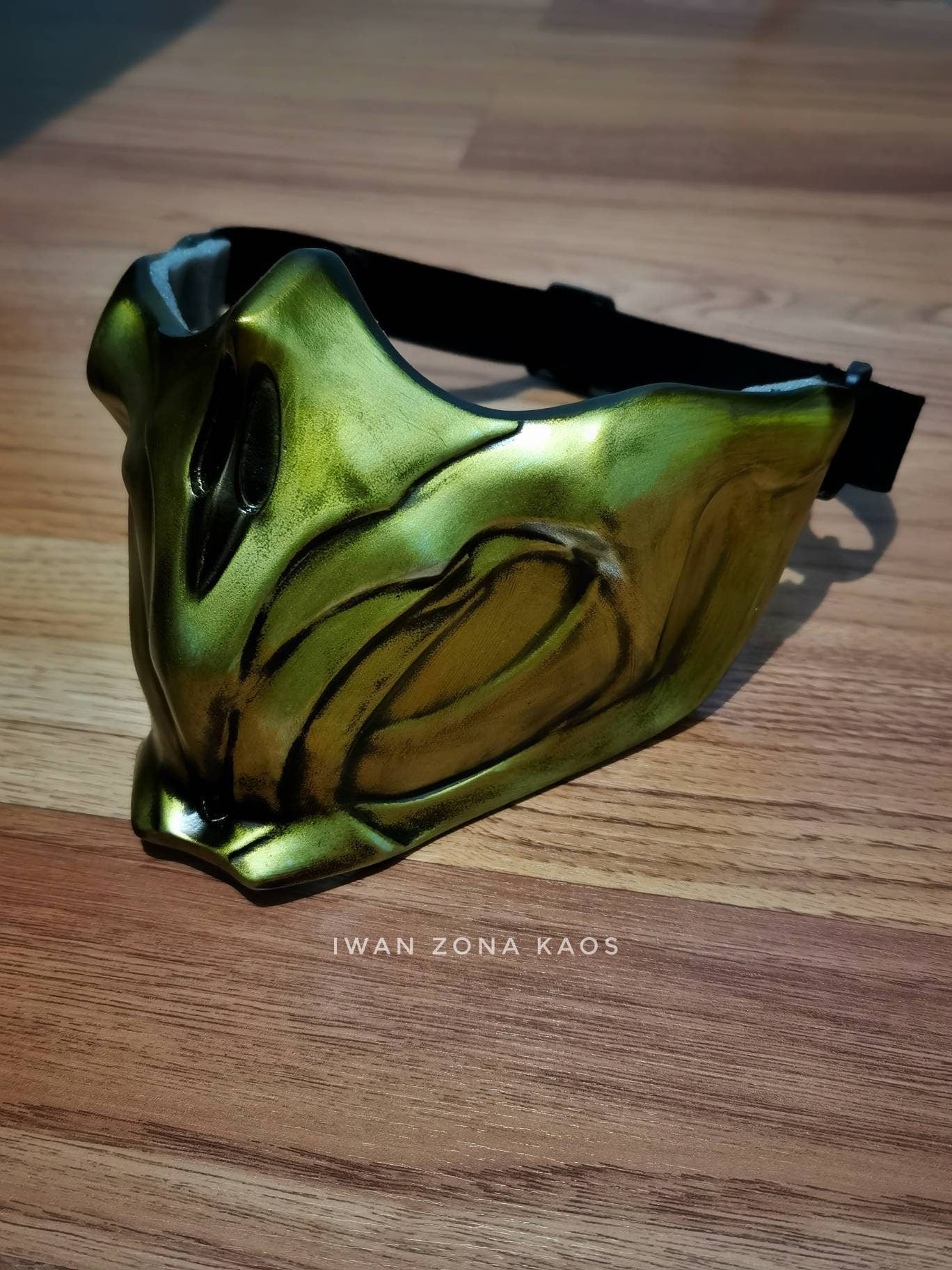 Scorpion Battle damage mortal kombat mask