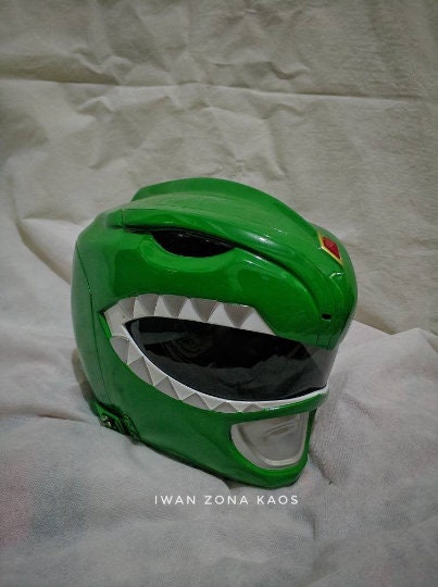Helmet green ranger mmpr (free shipping)