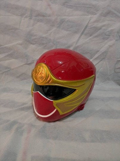 Red helmet ninja strom / hurricane power rangers (free shipping)