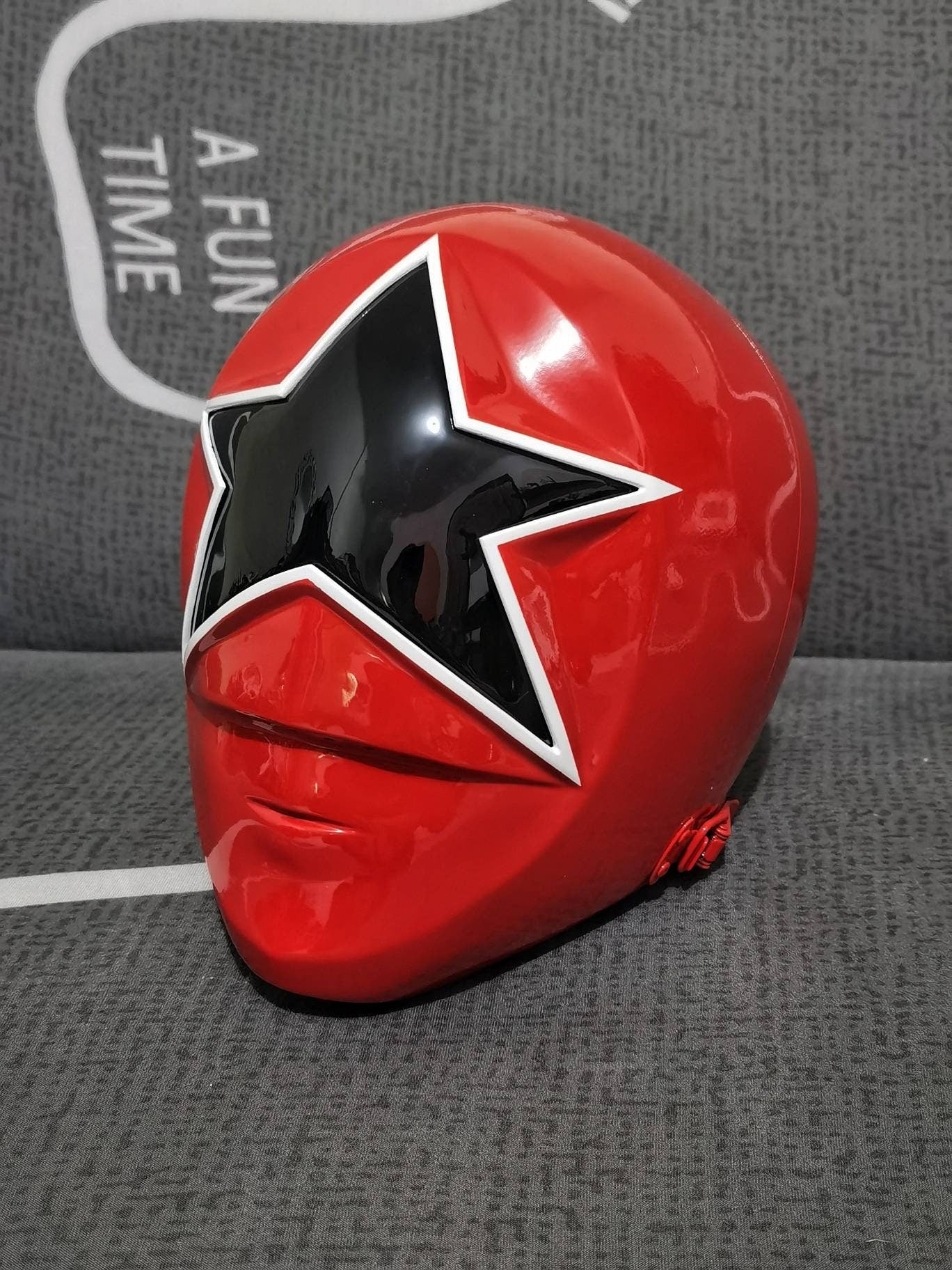 Power rangers Zeo red helmet