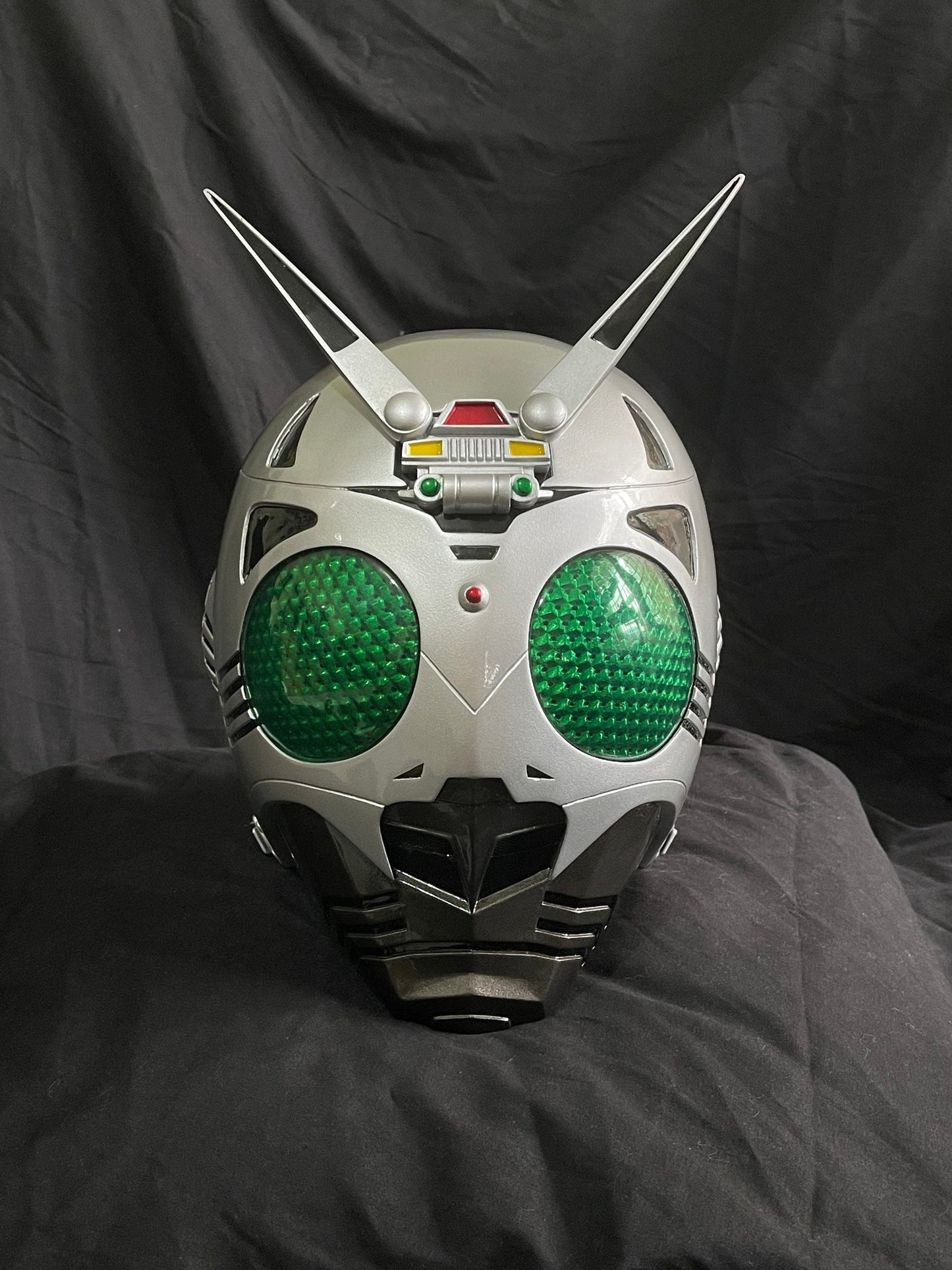 Shadowmoon helmet of Kamen Rider Black Tokusatsu series