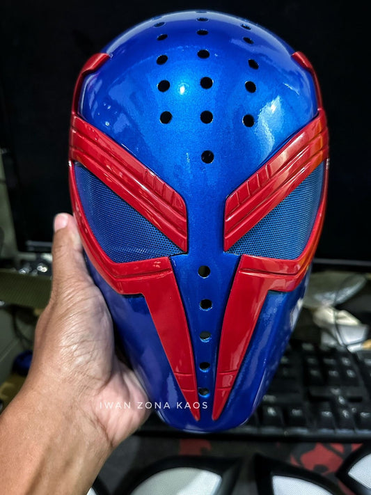 2099 Spiderman across the spider verse / miguel ohara /faceshell and lenses / face Shell